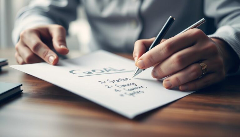 breaking down large goals